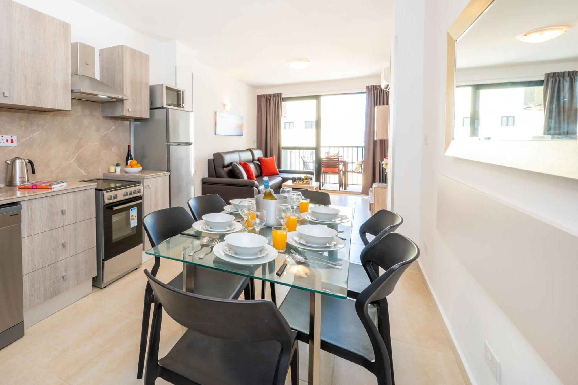 Sea Bliss Apartments With Terrace Just Off Seafront In St Paul'S Bay - By Getawaysmalta San Pawl il-Baħar Eksteriør billede